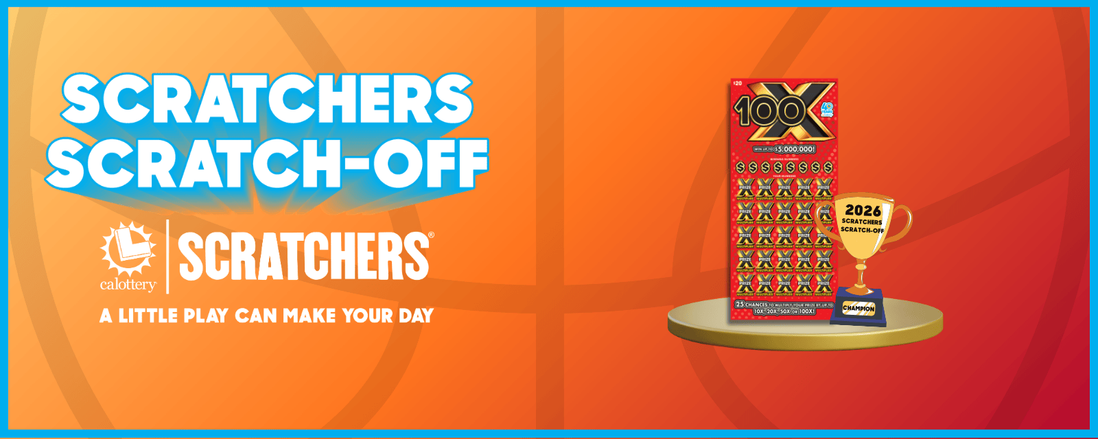 Scratchers Scratch-Off | Winning Scratcher is 100X| 2026 Champion