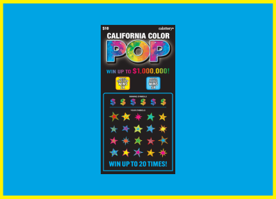 CALIFORNIA COLOR POP SCRATCHERS GAMES.