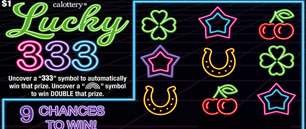 Lucky 333 ticket