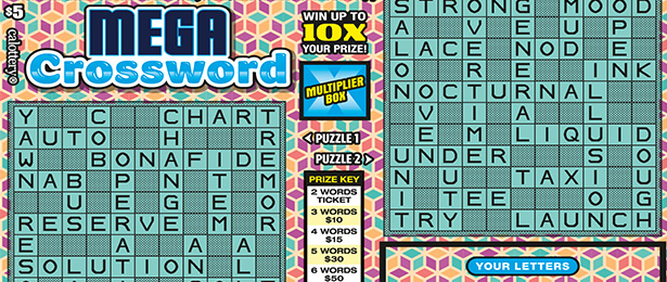 MEGA Crossword ticket