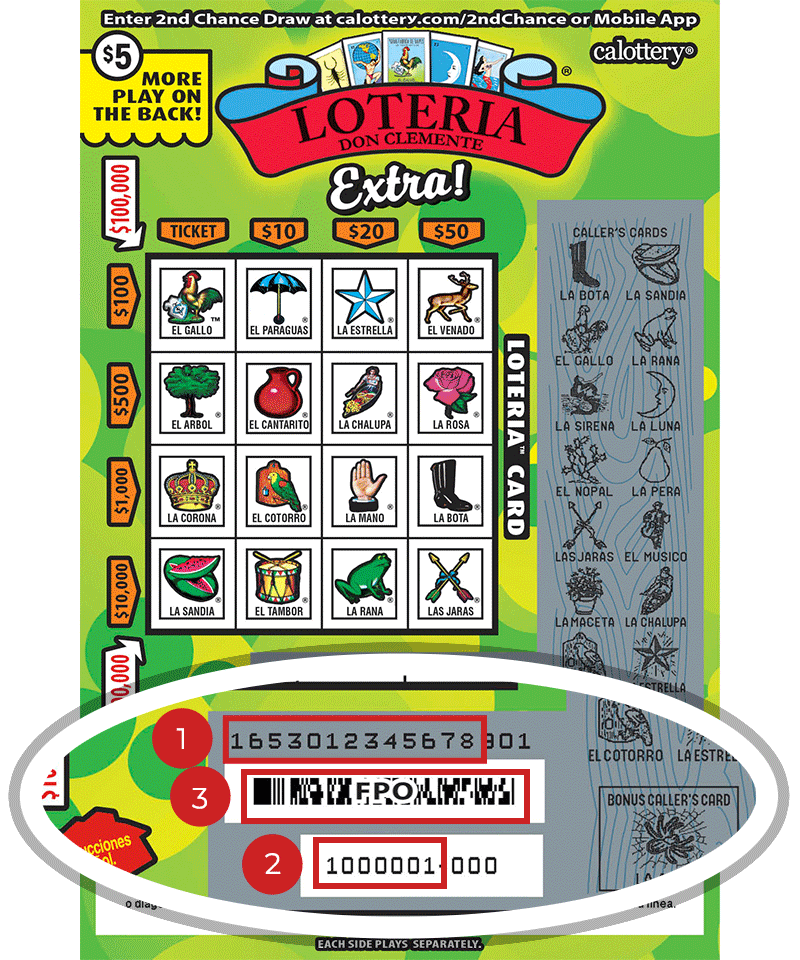 1653 5 loteria extra
