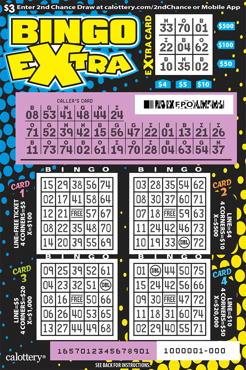 1657 3 bingo extra