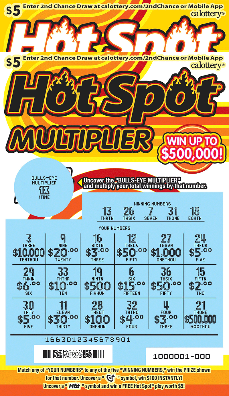 1663 5 hot spot multiplier