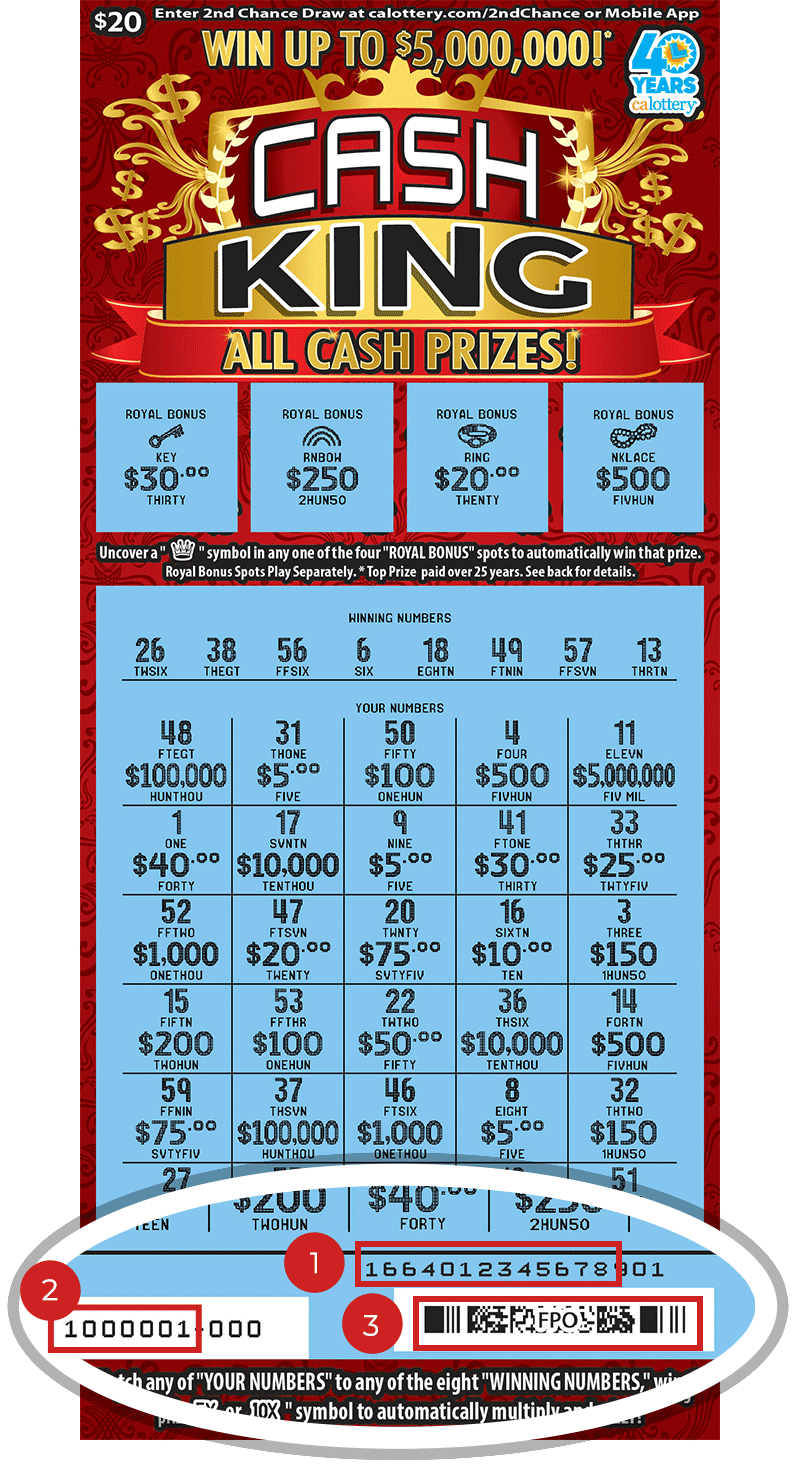 1664 20 cash king