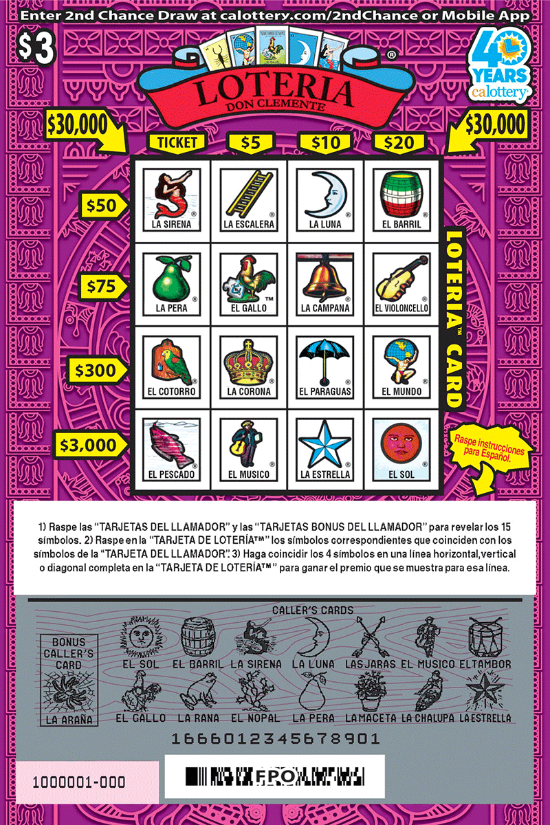 loteria 3 1666