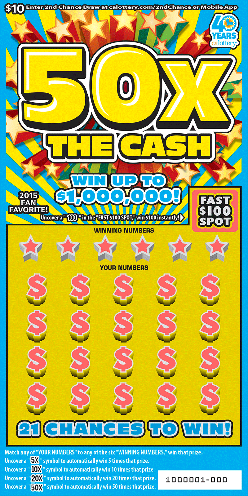 1670 10 50x the cash