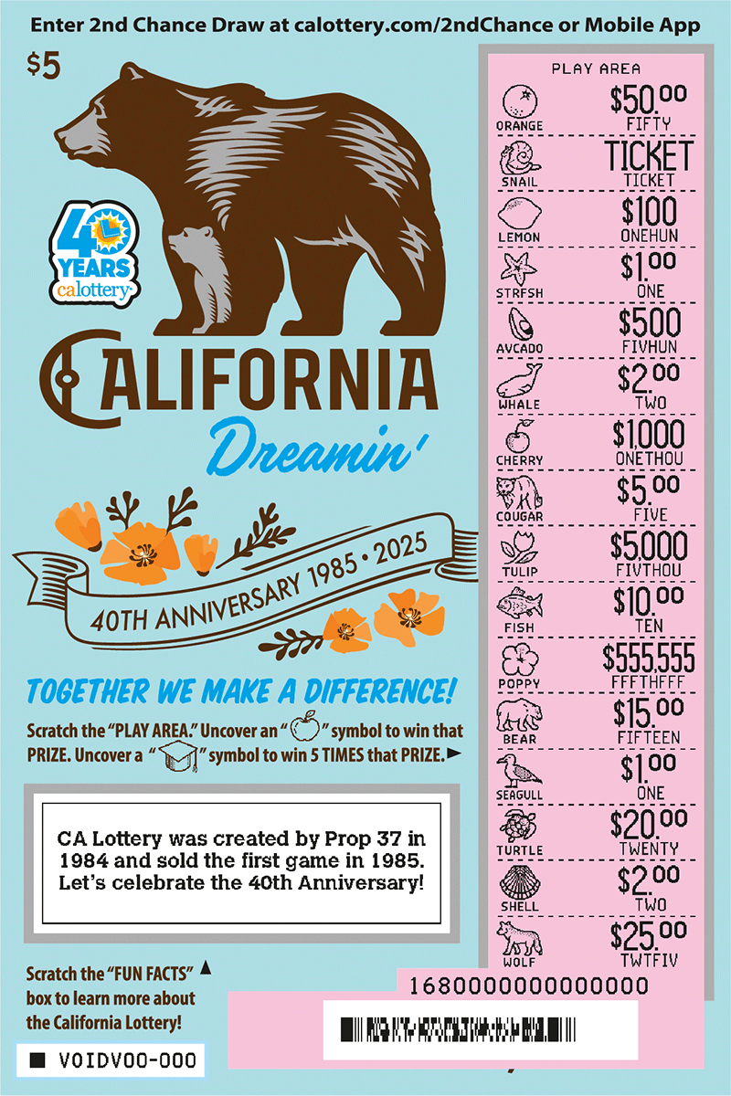 1680 5 california dreamin