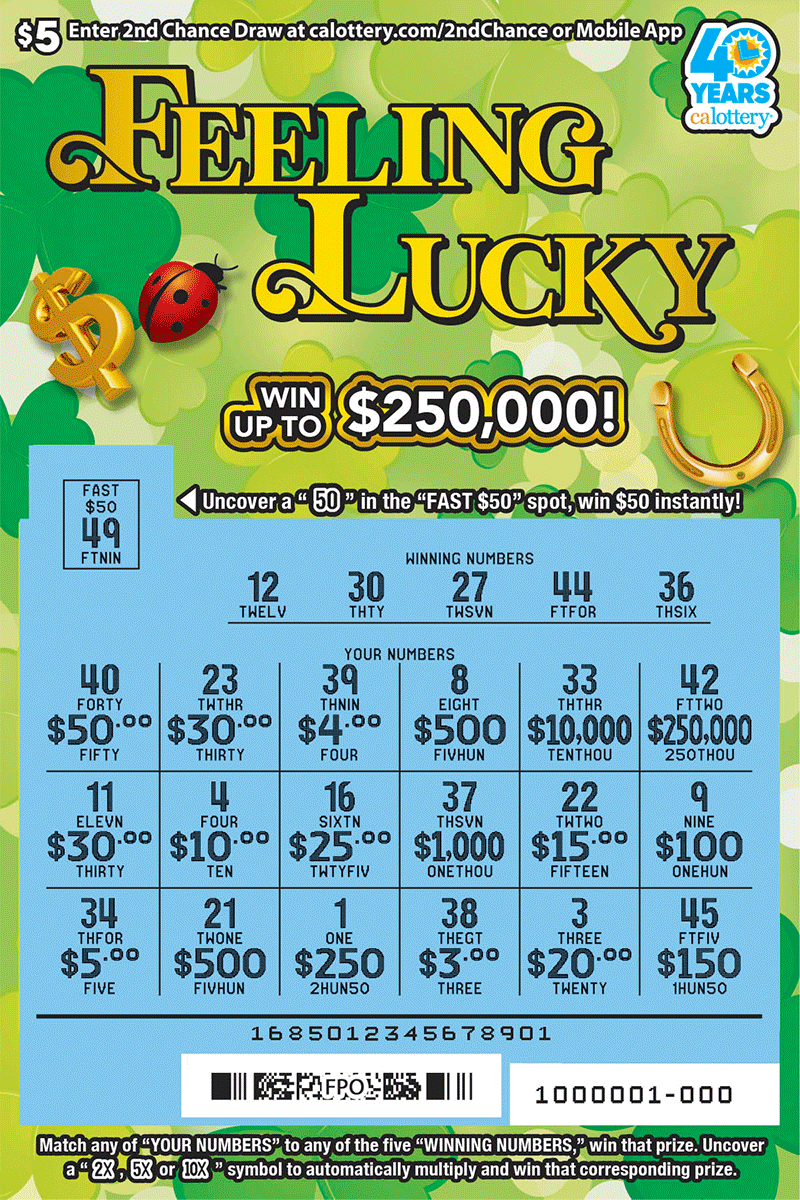 1685 5 feeling lucky
