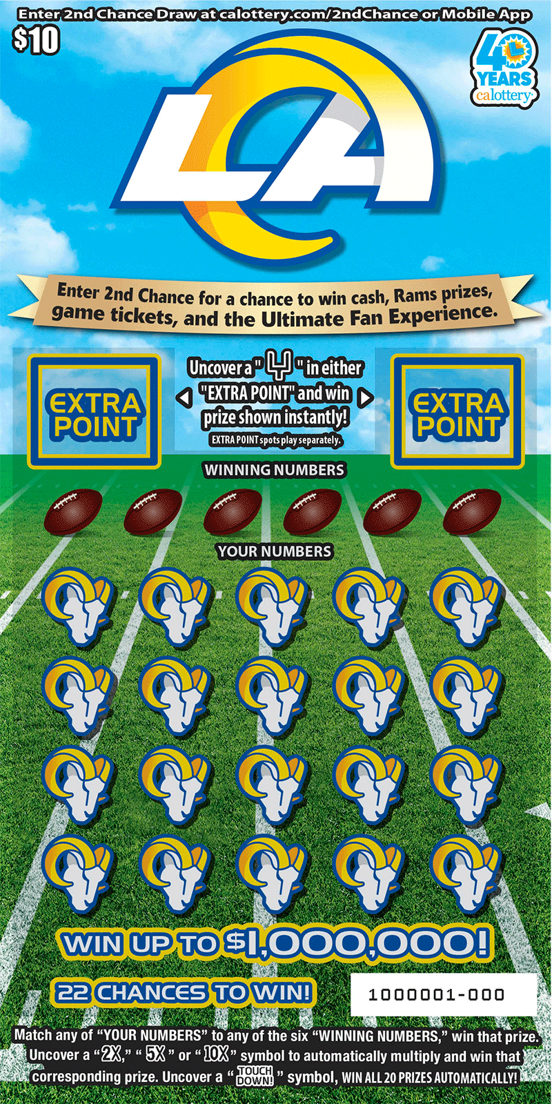 1690 10 los angeles rams