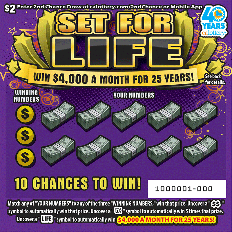 1693 $2 Set for Life