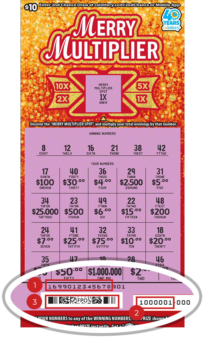 1699 $10 Merry Multiplier