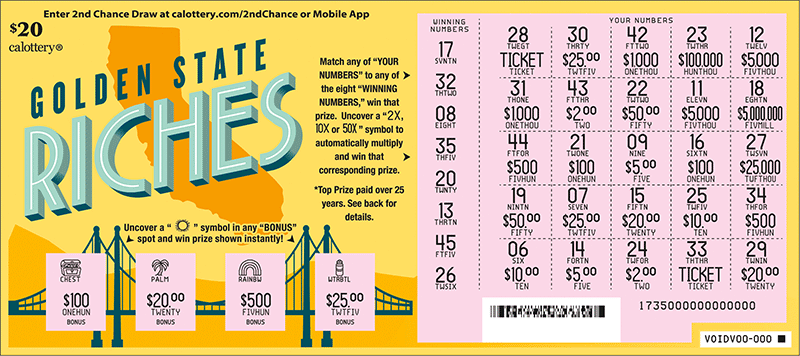 1735 20 golden state riches