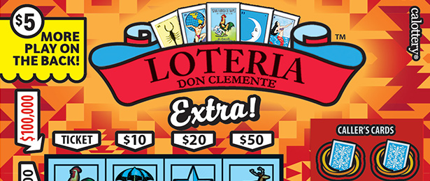 LOTERIA™ EXTRA! scratch-off ticket