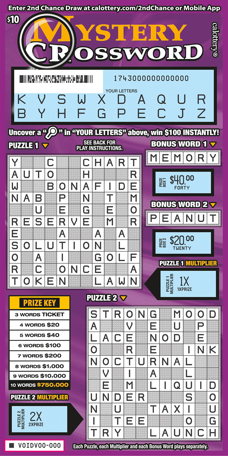 1743 10 mystery crossword