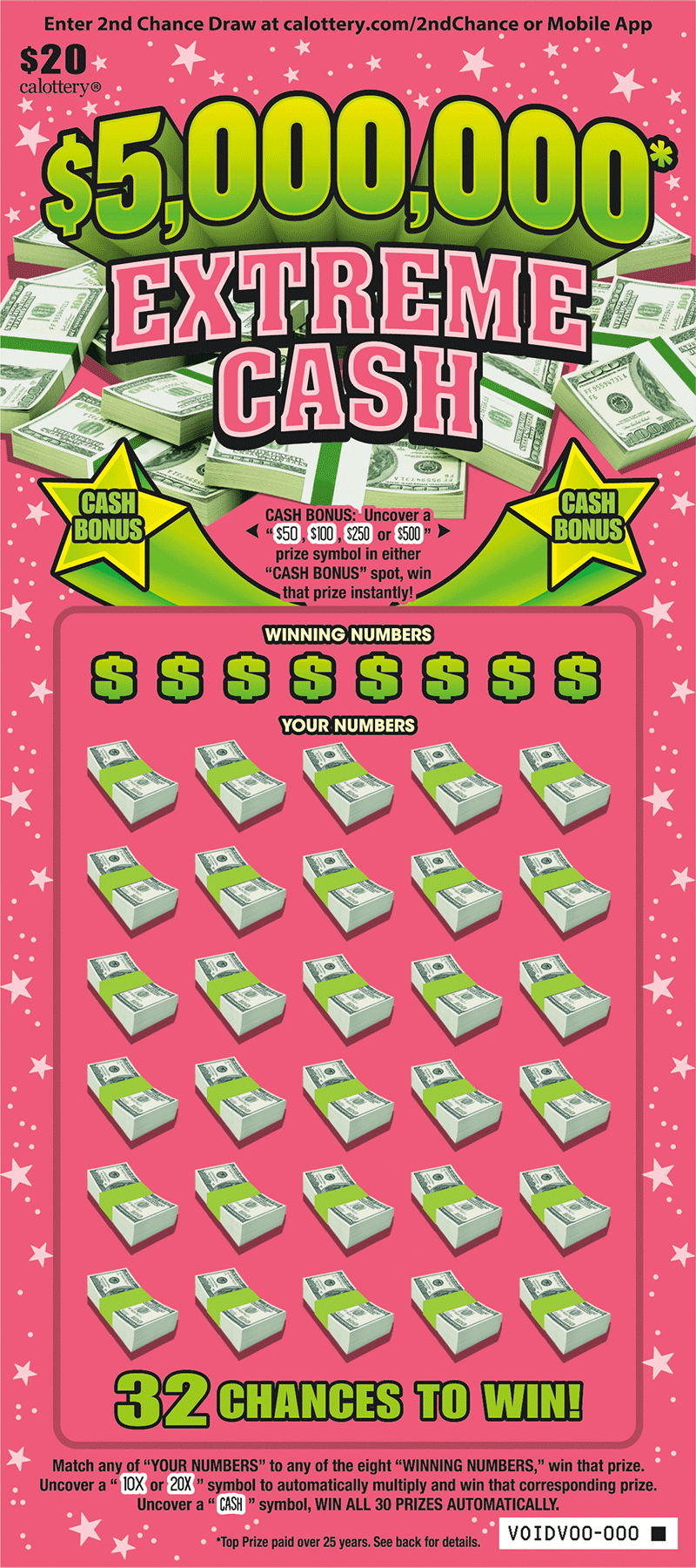 1744 20 5000000 extreme cash