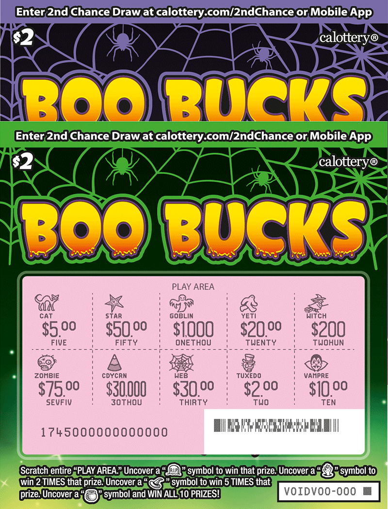 1745 2 boo bucks