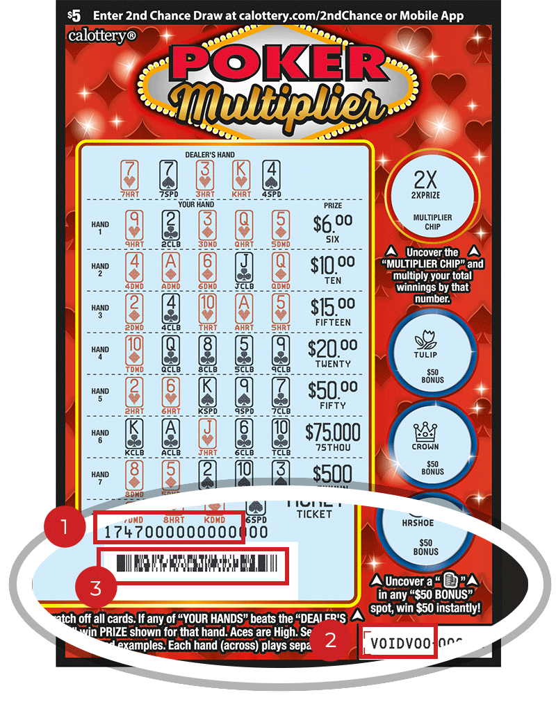 1747 5 poker multiplier