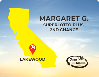 Lakewood, California | Margaret G. | Superlotto Plus 2nd Chance