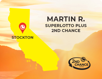 Stockton, California | Martin R. | Superlotto Plus 2nd Chance