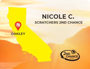 Nicole C. | Scratchers 2nd Chance Winner | Oakley, CA