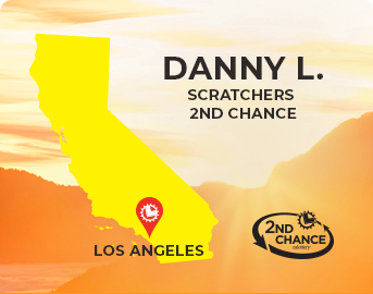 Scratchers 2nd Chance 获胜者是来自加利福尼亚州洛杉矶的 丹尼尔·E·温.