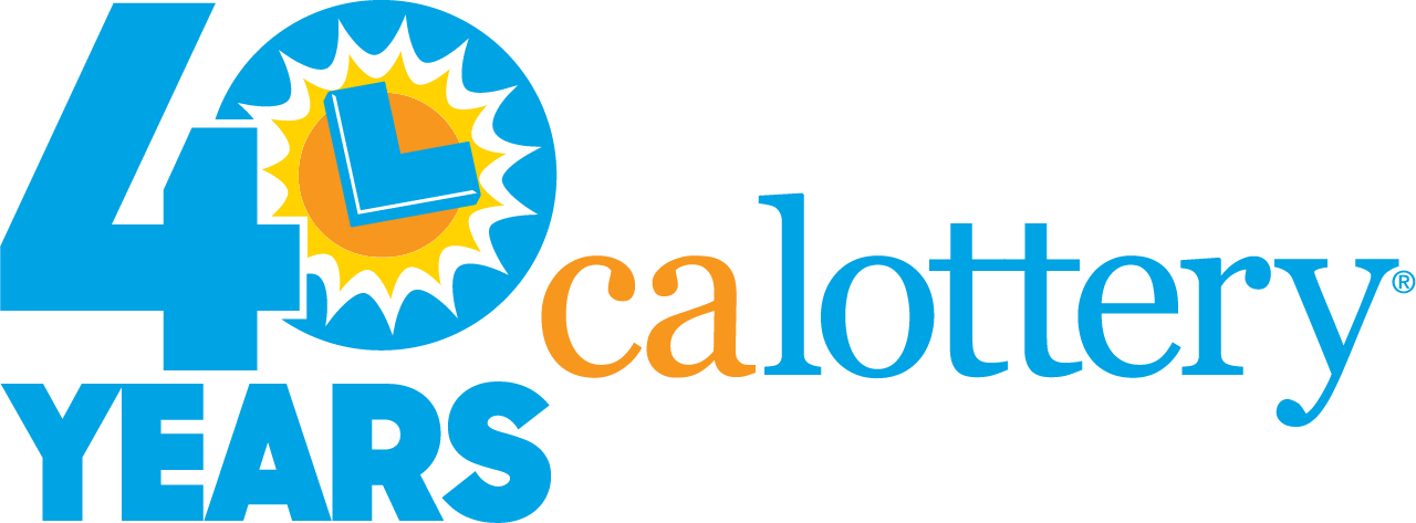 California Lottery 40년 로고